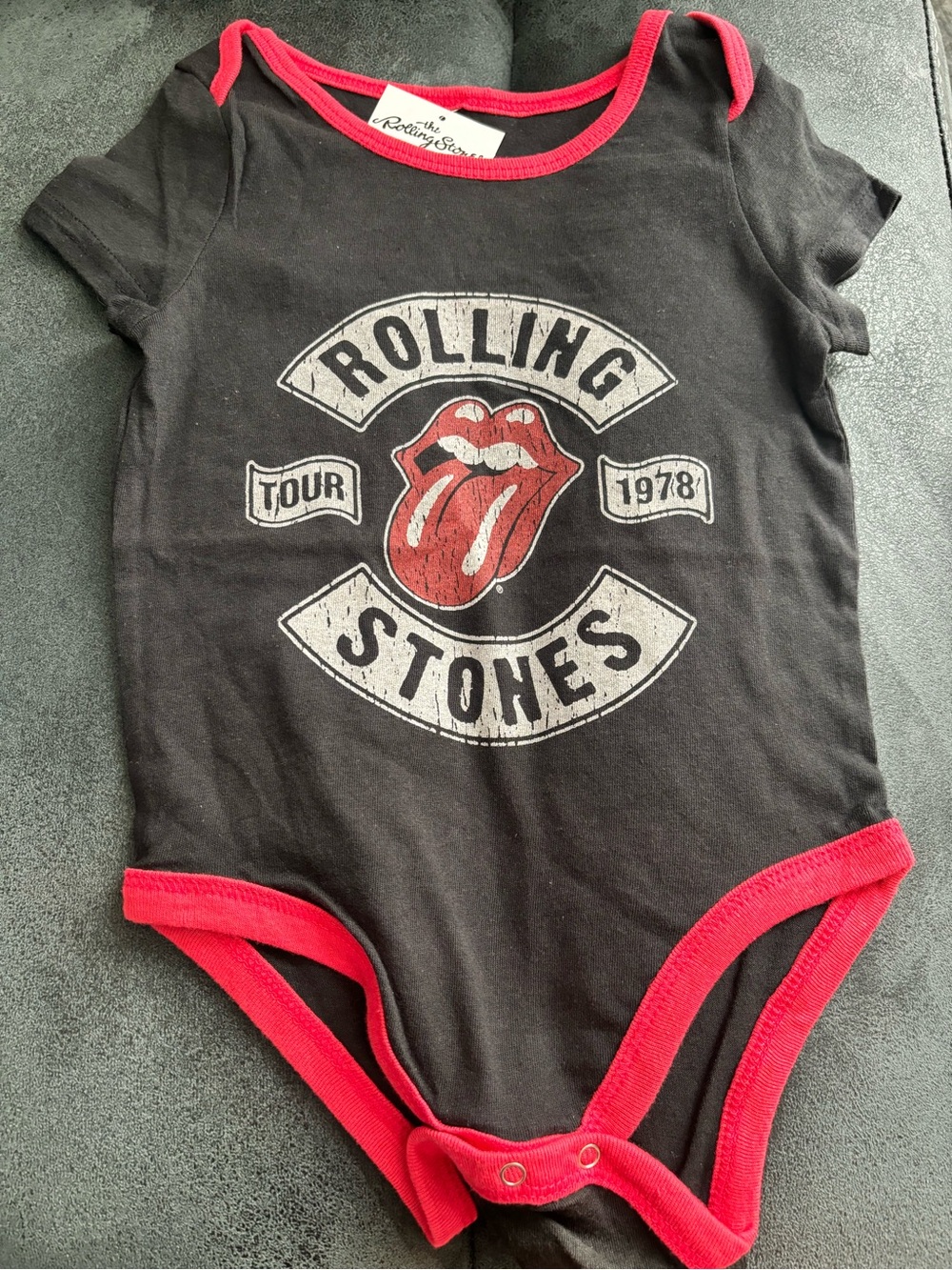 Rolling Stones Baby Bodysuit